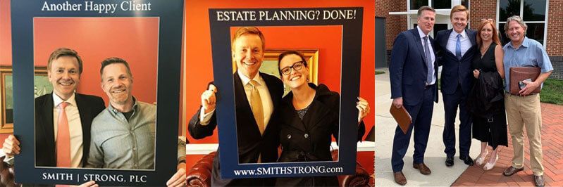 Happy Clients Taking Selfies with Van Smith